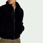 Riverdale S05 Toni Topaz Black Faux Shearling Jacket