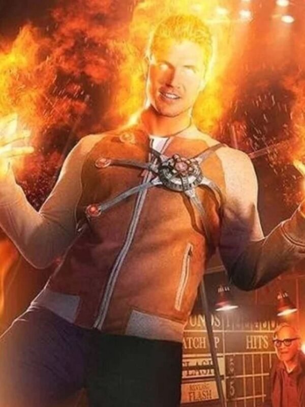 Robbie Amell DCs Legends of Tomorrow Firestorm Bomber Jacket