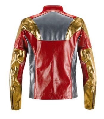 Robert Downey Homecoming Iron Man Leather Jacket