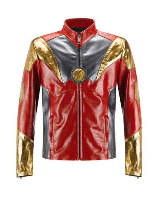 Robert Downey Homecoming Iron Man Leather Jacket