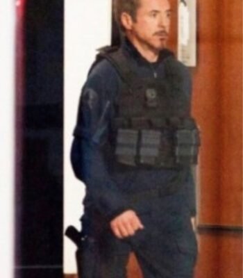 Robert Downey Jr. Avengers Endgame Black Leather Vest