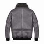 Robinson Shearling Grey B2 Leather Jacket