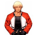 Rock Howard King of Fighters XIV White and Red Leather Jacket