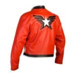 Rock Howard King of Fighters XIV White and Red Leather Jacket