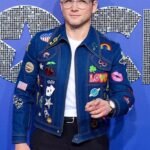 Rocketman Elton John Blue Patched Denim Jacket