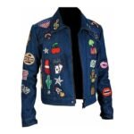 Rocketman Elton John Blue Patched Denim Jacket
