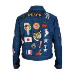 Rocketman Elton John Blue Patched Denim Jacket