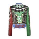 Ron Bass Disfear Studded Leather Jacket