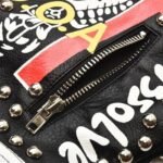 Ron Bass Disfear Studded Leather Jacket