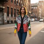 Ron Bass Mighty God Biker Leather Jacket
