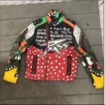 Ron Bass Mighty God Biker Leather Jacket