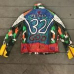 Ron Bass Mighty God Biker Leather Jacket