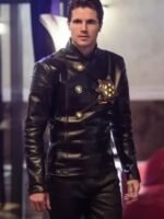 Ronnie Raymond The Flash Black Leather Jacket