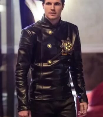 Ronnie Raymond The Flash Black Leather Jacket