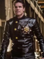 Ronnie Raymond The Flash Black Leather Jacket