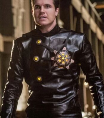 Ronnie Raymond The Flash Black Leather Jacket