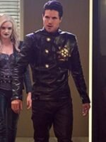 Ronnie Raymond The Flash Black Leather Jacket