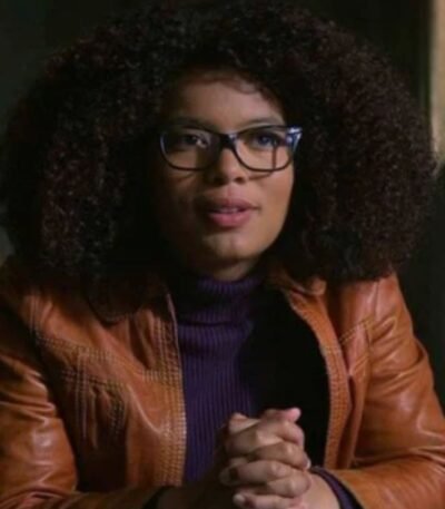 Rosalind Walker Chilling Adventures of Sabrina Dark Brown Cropped Jacket