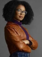 Rosalind Walker Chilling Adventures of Sabrina Dark Brown Cropped Jacket