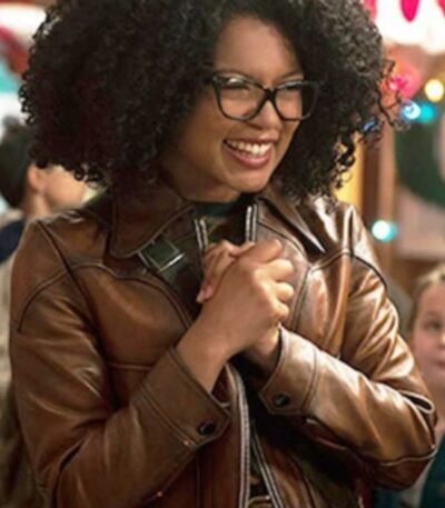 Rosalind Walker Chilling Adventures of Sabrina Dark Brown Cropped Jacket