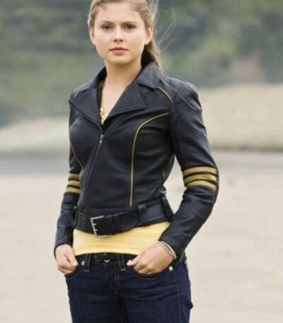 Rose Mciver Power Rangers RPM Leather Jacket
