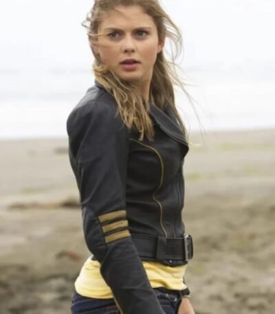 Rose Mciver Power Rangers RPM Leather Jacket