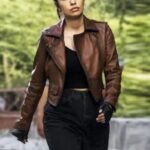 Rosita Espinosa The Walking Dead Biker Jacket