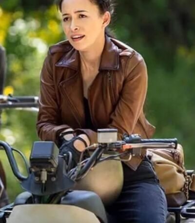 Rosita Espinosa The Walking Dead Biker Jacket