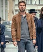 Rough Diamonds S01 Noah Wolfson Suede Bomber Jacket