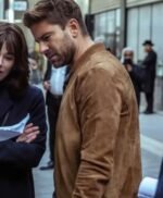 Rough Diamonds S01 Noah Wolfson Suede Bomber Jacket