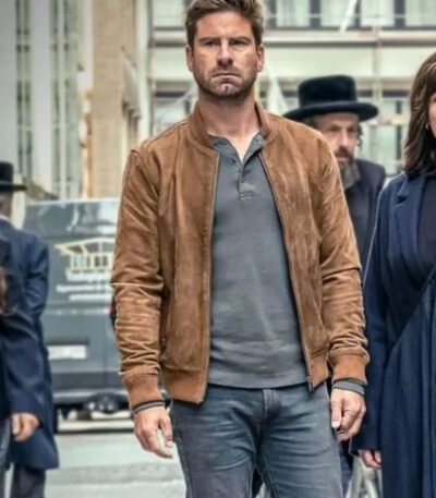 Rough Diamonds S01 Noah Wolfson Suede Bomber Jacket