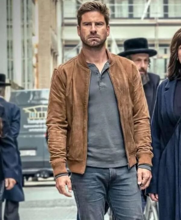 Rough Diamonds S01 Noah Wolfson Suede Bomber Jacket