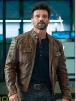 Roy Pulver Boss Level 2021 Brown Leather Jacket