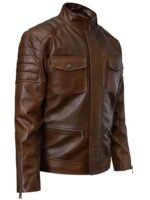 Roy Pulver Boss Level 2021 Brown Leather Jacket