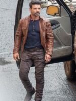 Roy Pulver Boss Level 2021 Brown Leather Jacket