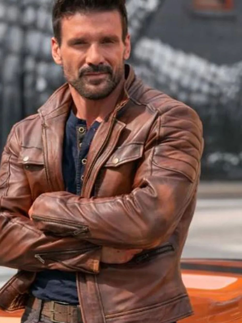 Roy Pulver Boss Level 2021 Brown Leather Jacket Roy Pulver Boss Level 2021 Brown Leather Jacket