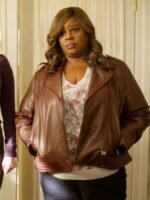 Ruby Hill Good Girls Retta Leather Brown Jacket