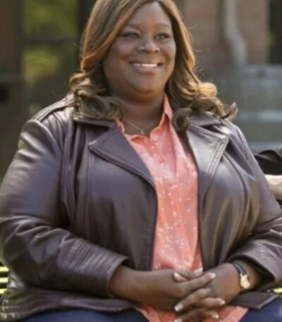 Ruby Hill Good Girls Retta Leather Brown Jacket