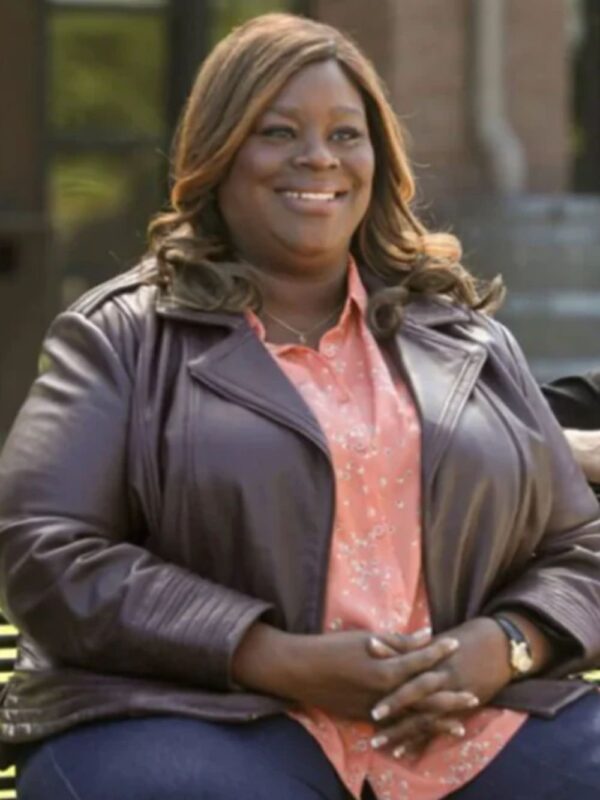 Ruby Hill Good Girls Retta Leather Brown Jacket