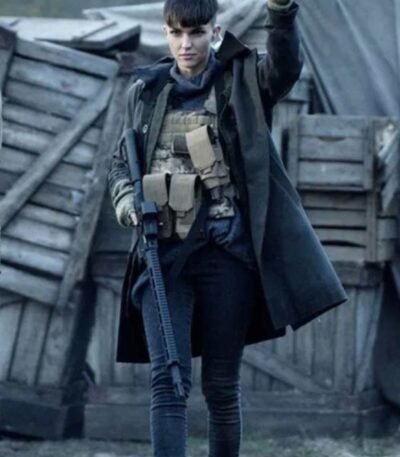 Ruby Rose SAS Red Notice Grace Lewis Coat