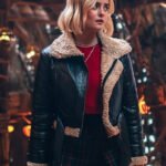 Ruby Sunday Doctor Who S14 Black Shearling Jacket