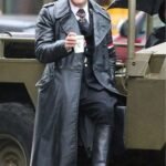 Rufus Sewell The Man in the High Castle Long Leather Coat