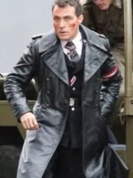 Rufus Sewell The Man in the High Castle Long Leather Coat