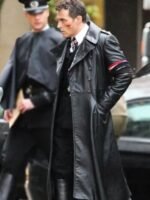Rufus Sewell The Man in the High Castle Long Leather Coat
