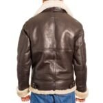 Russell Dark Brown SF Aviator Sheepskin Pilot Jacket