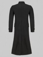 Russian Doll S02 Nadia Vulvokov Leather Black Coat