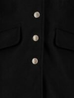 Russian Doll S02 Nadia Vulvokov Leather Black Coat