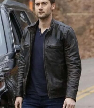 Ryan Eggold The Blacklist Tom Keen Leather Black Jacket