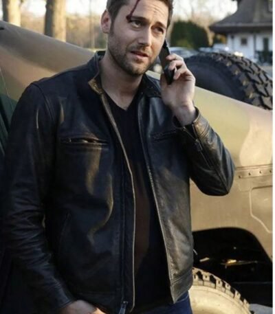 Ryan Eggold The Blacklist Tom Keen Leather Black Jacket