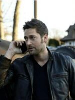Ryan Eggold The Blacklist Tom Keen Leather Black Jacket